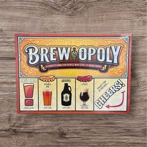 NWT‎ Factory Sealed Brew-Opoly Monopoly Beer Board Game